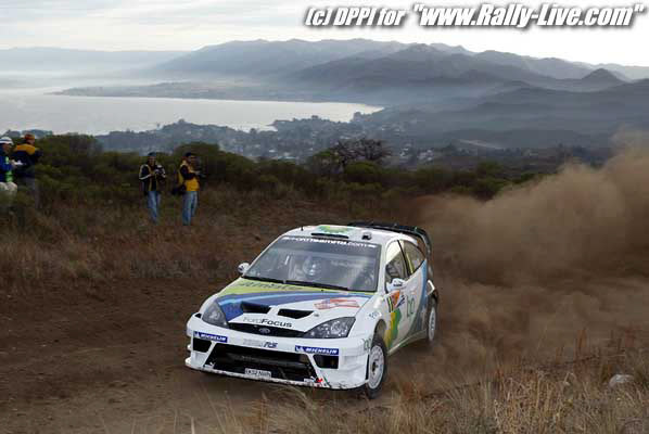 RALLY D'ARGENTINE 17/7/2004 : FRANCOIS BAUDIN