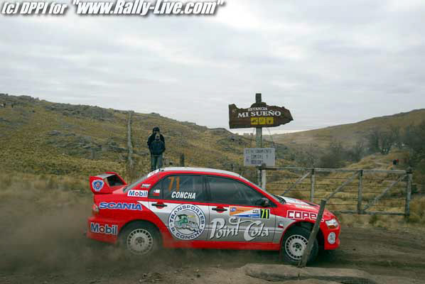 RALLY D'ARGENTINE 17/7/2004 : FRANCOIS BAUDIN
