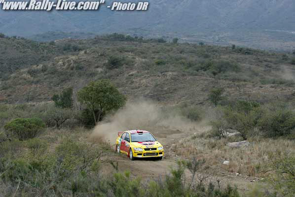 RALLY D'ARGENTINE 17/7/2004 : FRANCOIS BAUDIN
