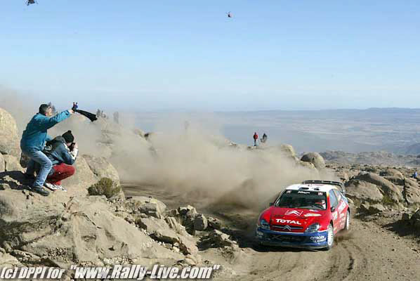 RALLY D'ARGENTINE 17/7/2004 : FRANCOIS BAUDIN