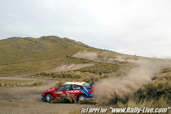 RALLY D'ARGENTINE 17/7/2004 : FRANCOIS BAUDIN