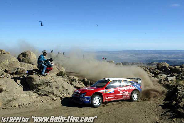 RALLY D'ARGENTINE 17/7/2004 : FRANCOIS BAUDIN