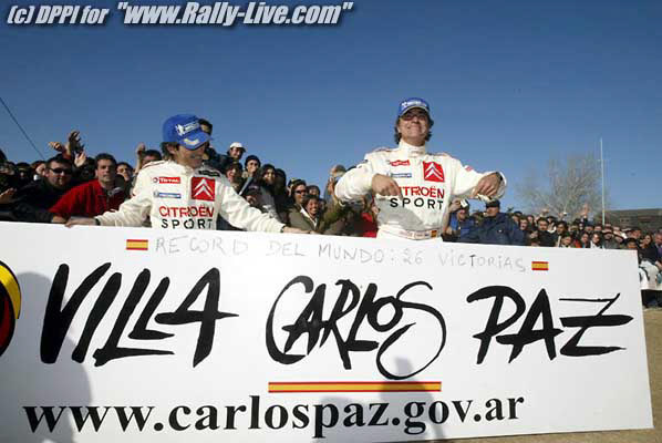 RALLY D'ARGENTINE 17/7/2004 : FRANCOIS FLAMAND