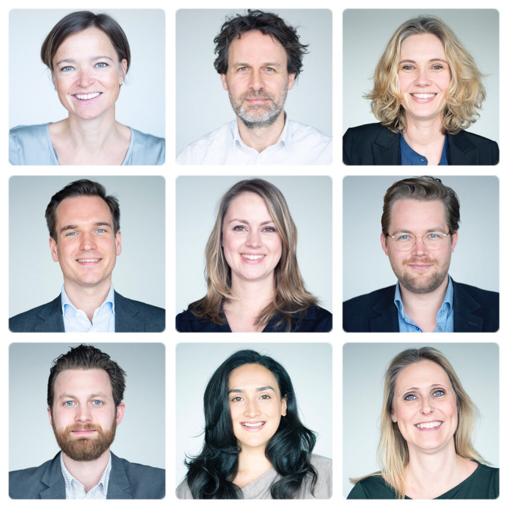 Selection of corporate headshots for CFF Communications