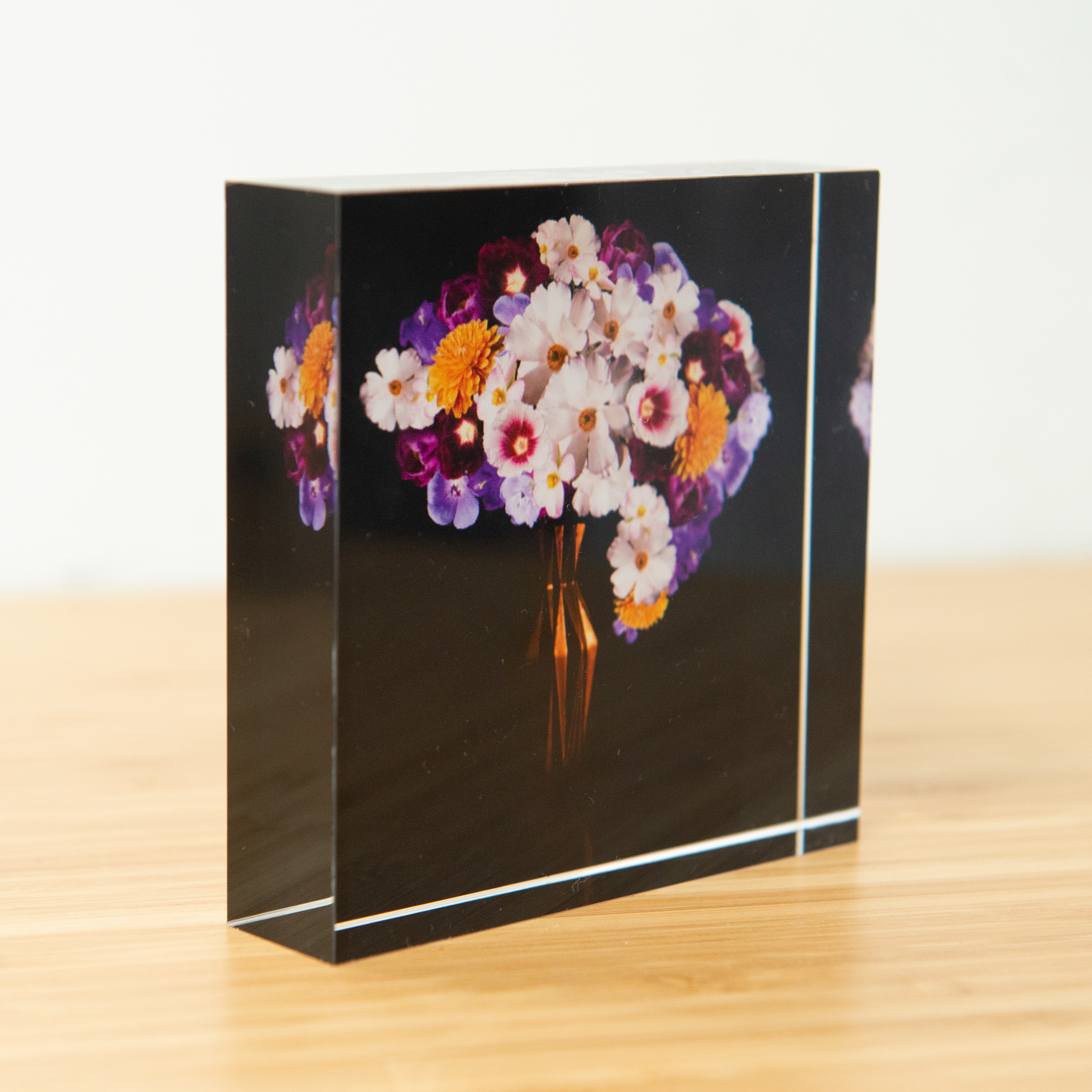 € 37,50 - print op acrylblok 10x10cm 25mm