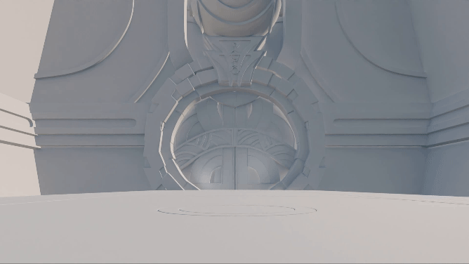 early stage render