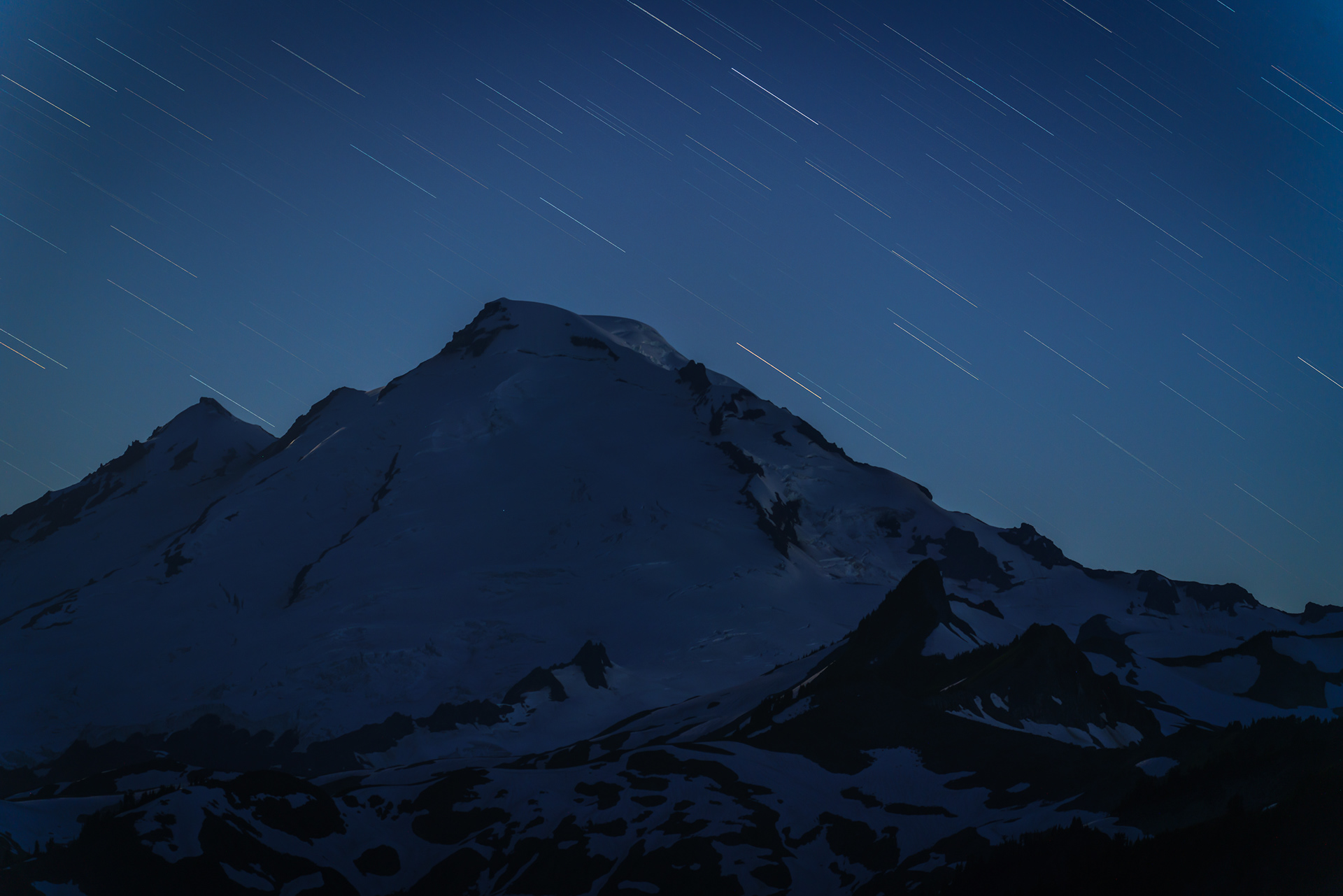 Mt. Baker Star Trails