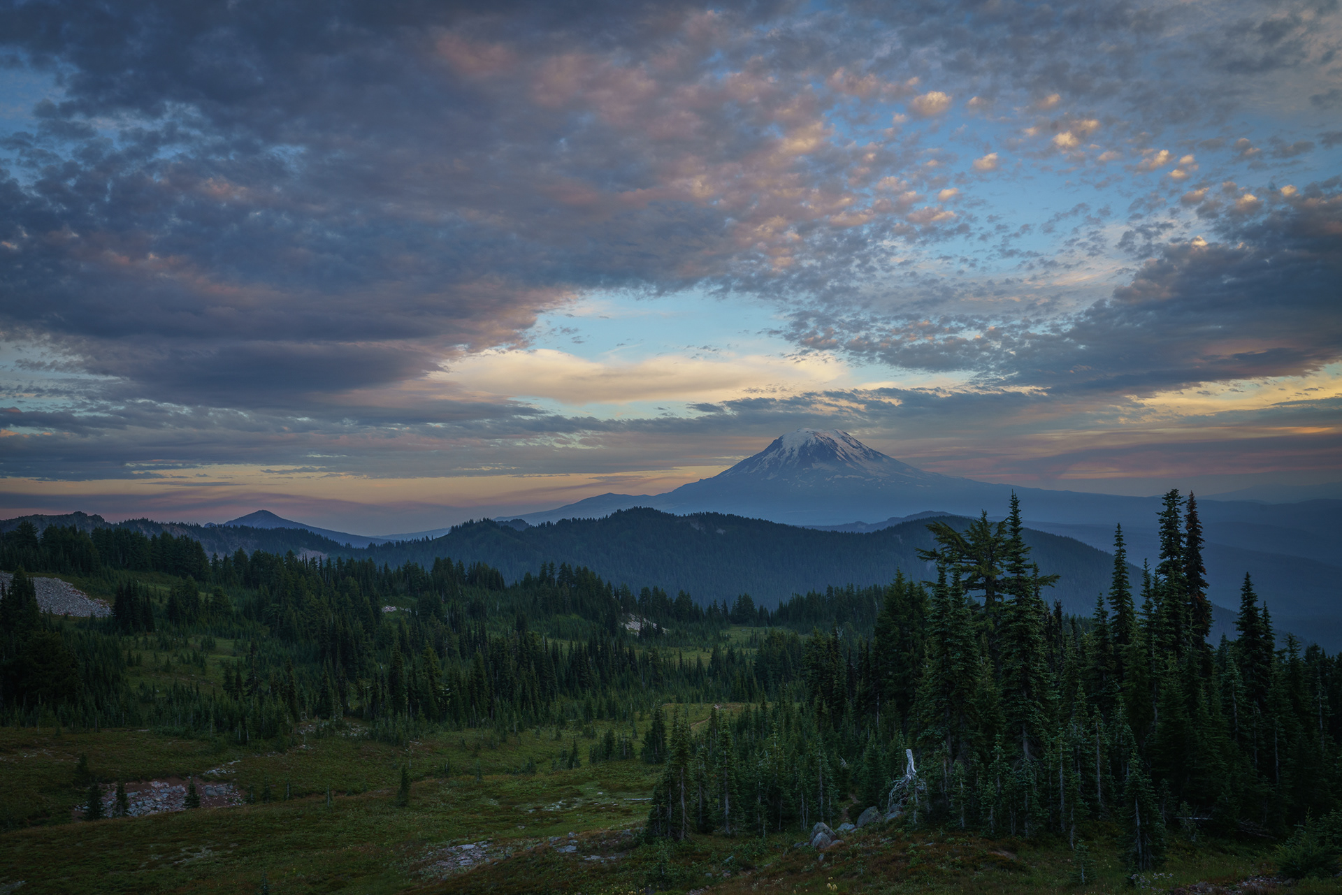 Mt. Adams Sunset