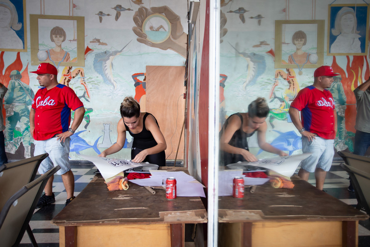 Auditons in Pogolotti, Cuba, 2019