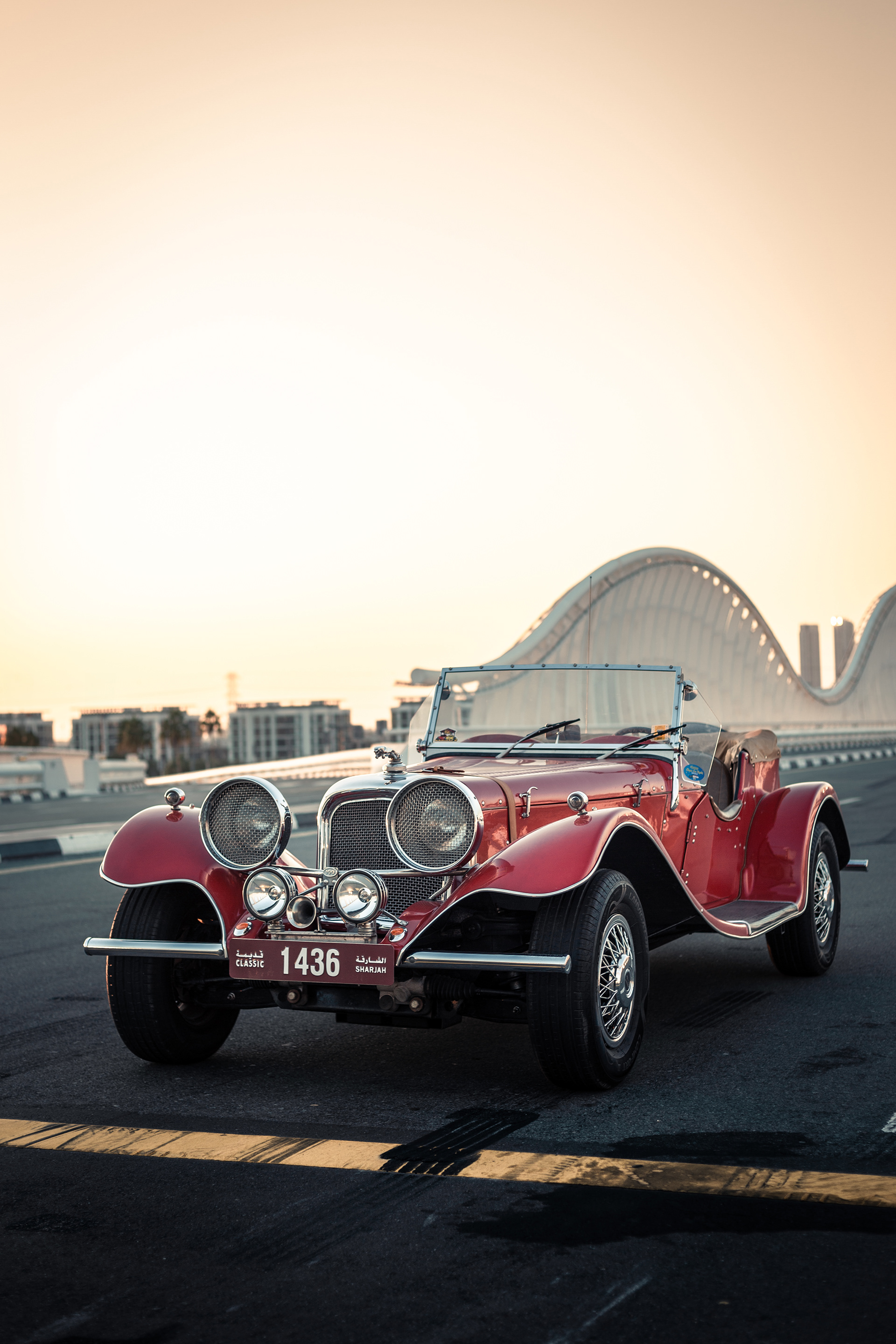 private car collector dubai 1937 jaguar ss100 2023
