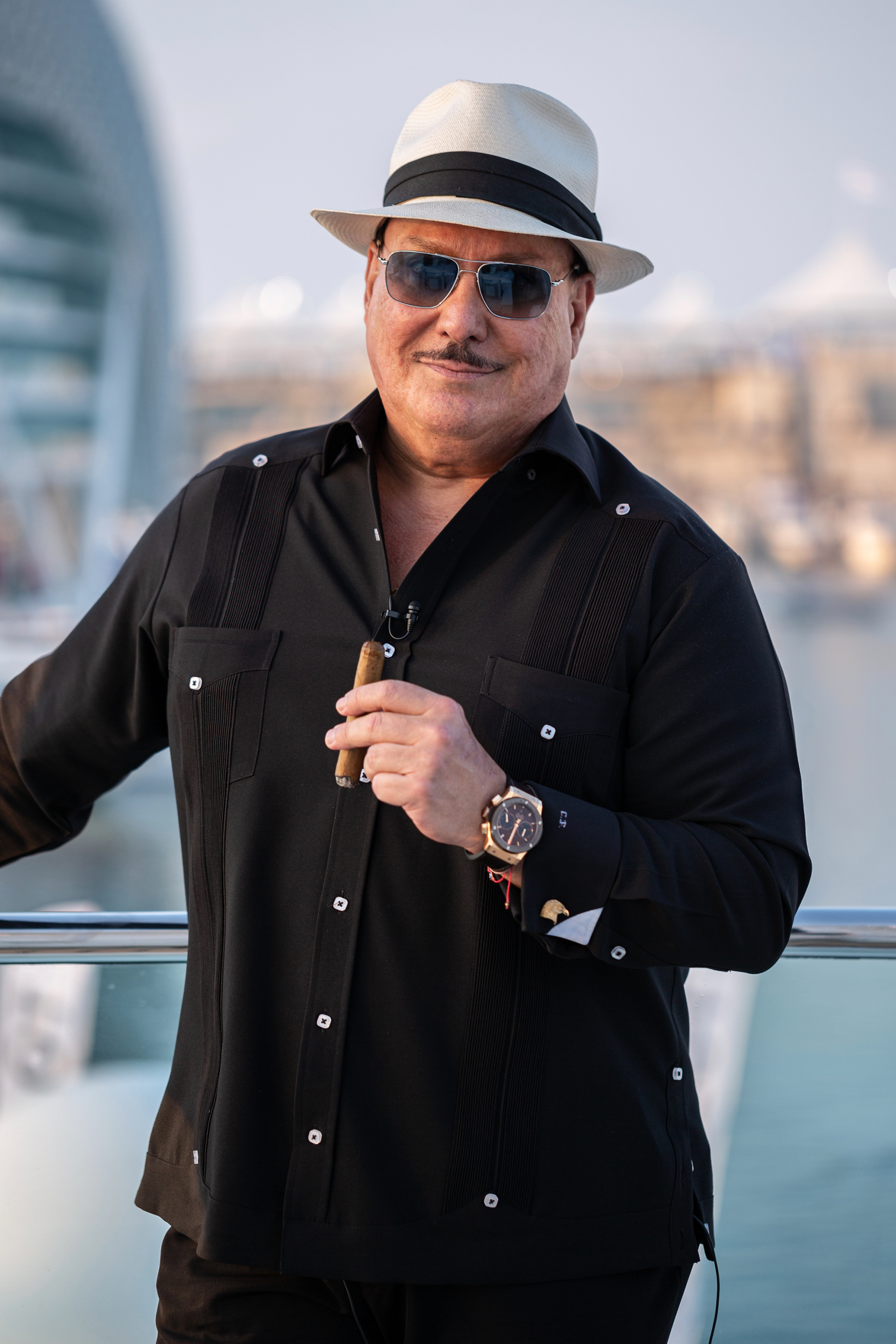 carlito fuente ceo of fuente cigar at 2019 f1 gp 