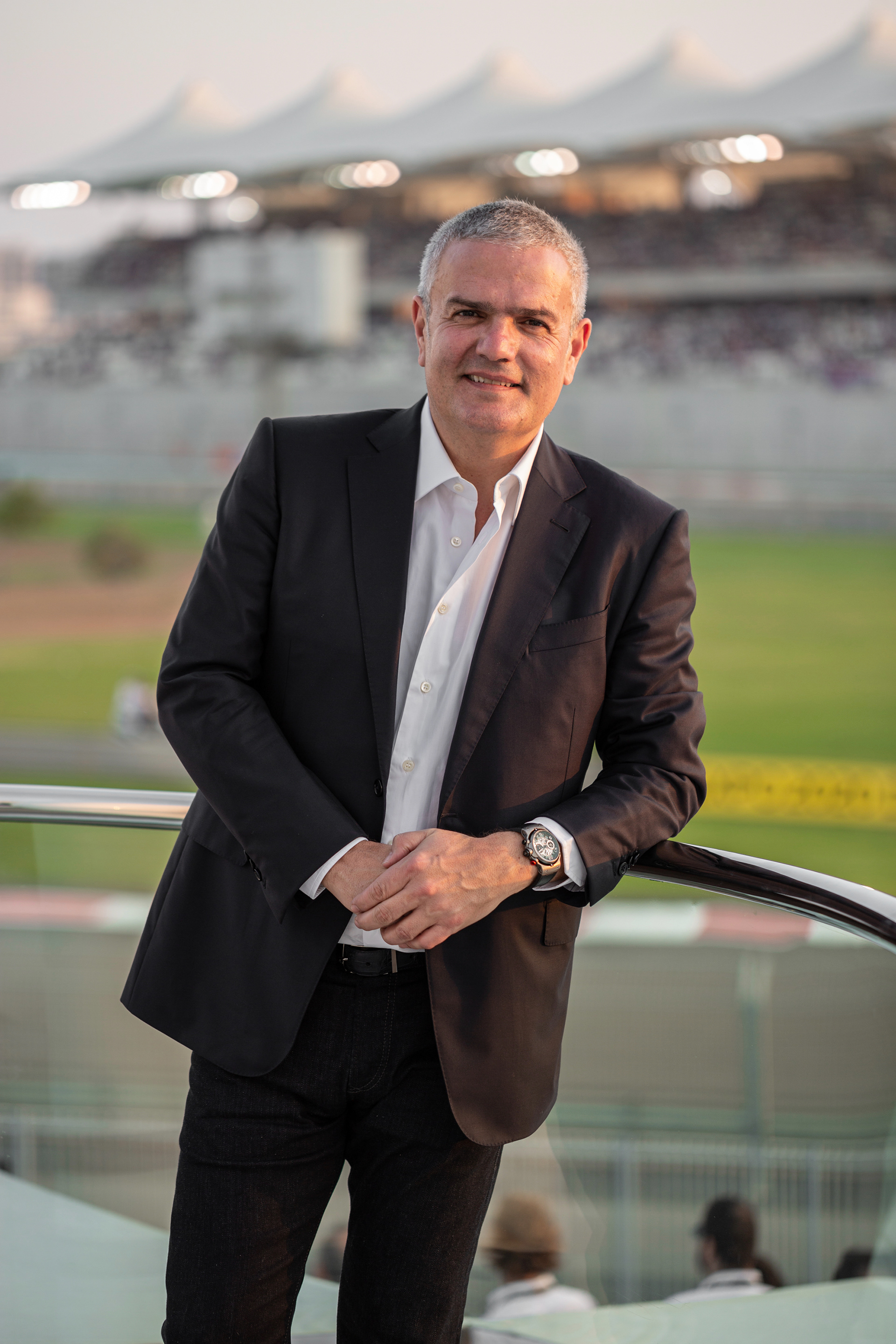 riccardo guadalope ceo of hublot at 2019 f1 gp