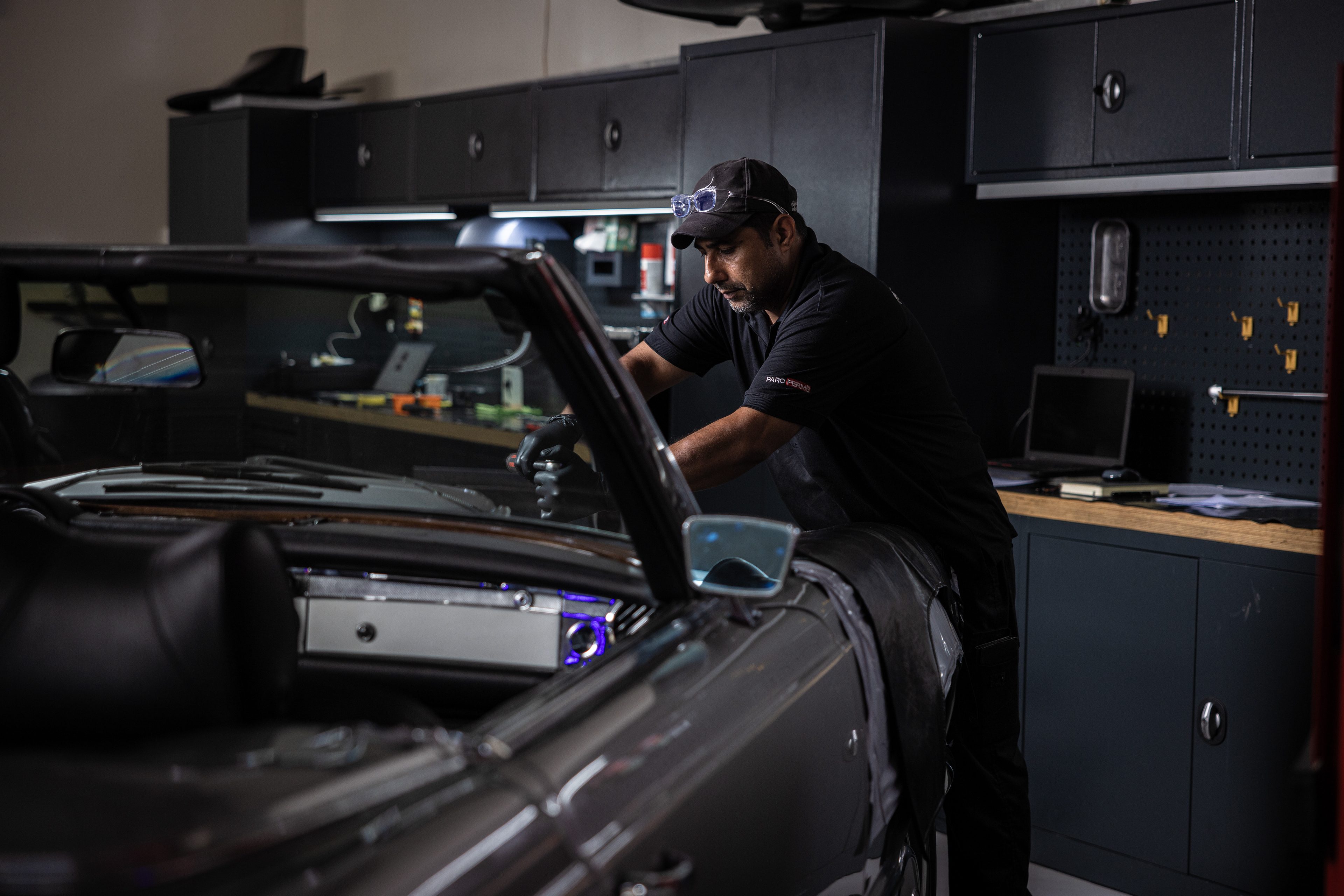 parc ferme garage and detailing facility social media campaign 2026