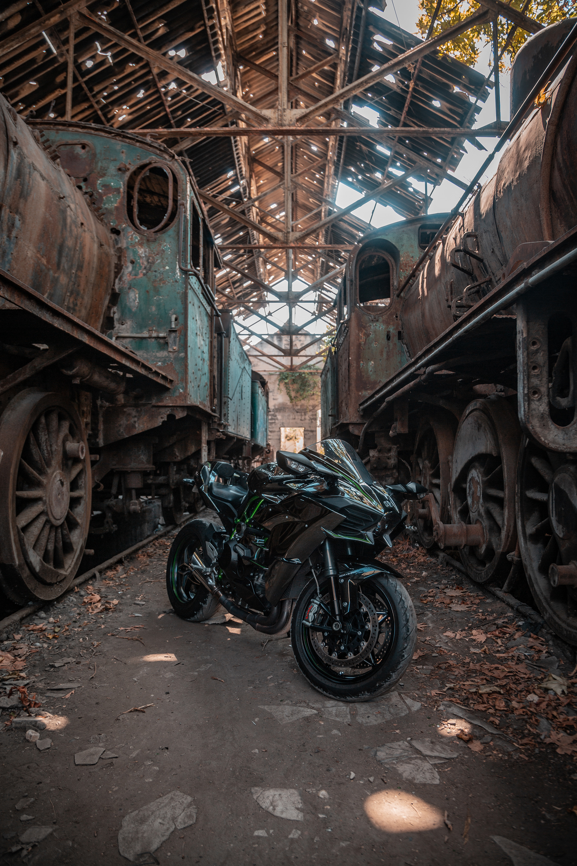 kawasaki beirut 2020 Ninja H2 campaign 