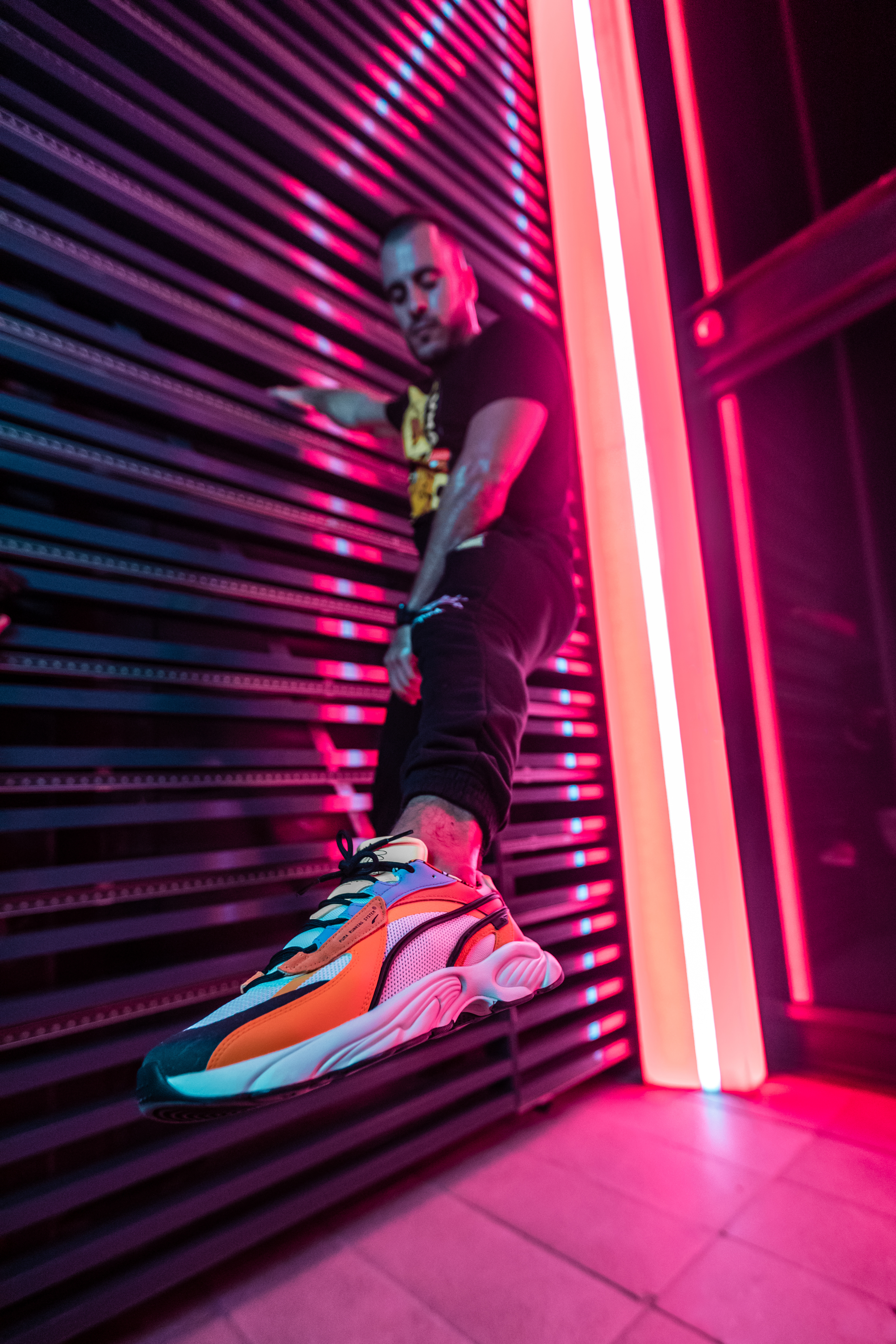 puma influencer mockup shoot dubai 2022