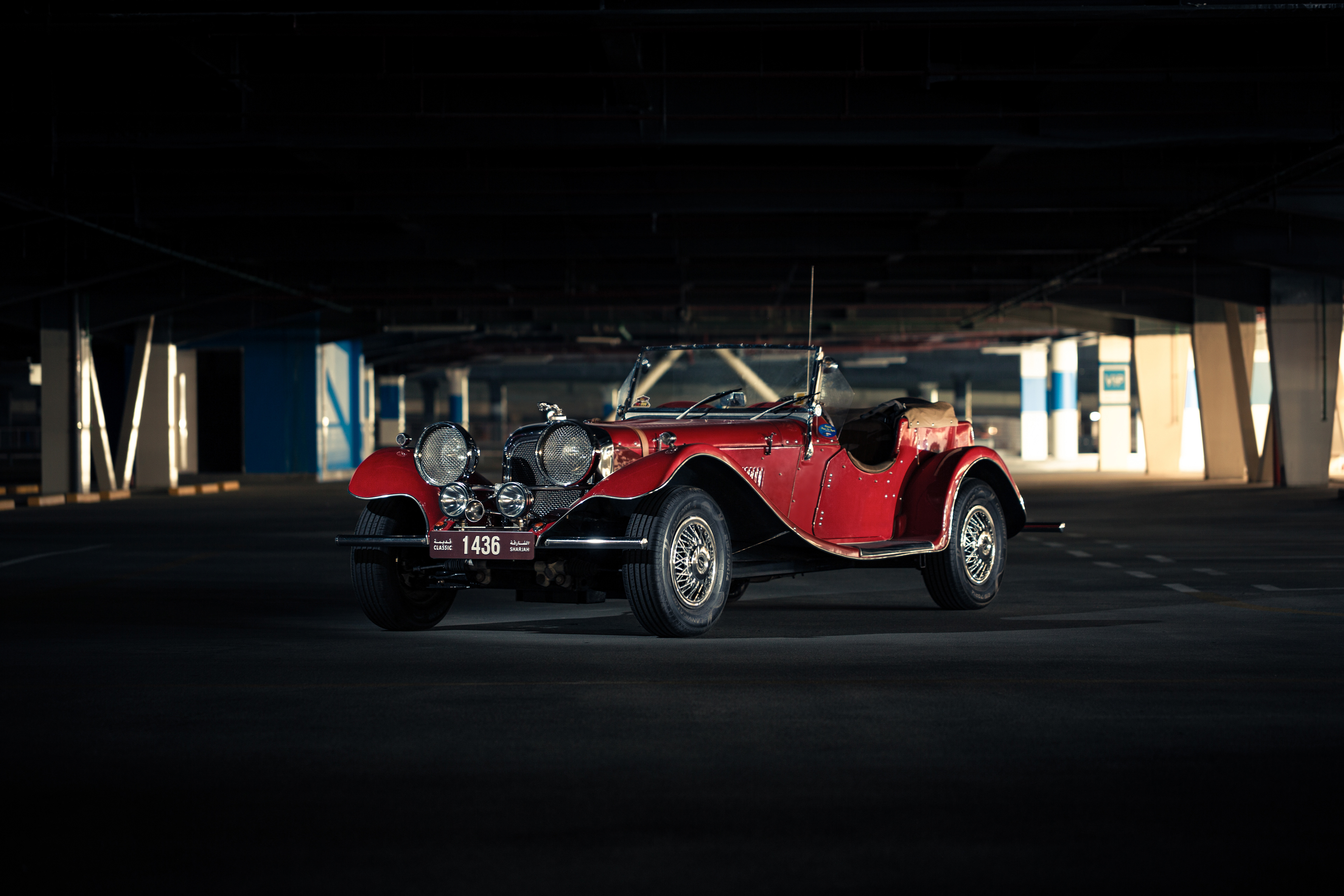 private car collector dubai 1937 jaguar ss100 2023