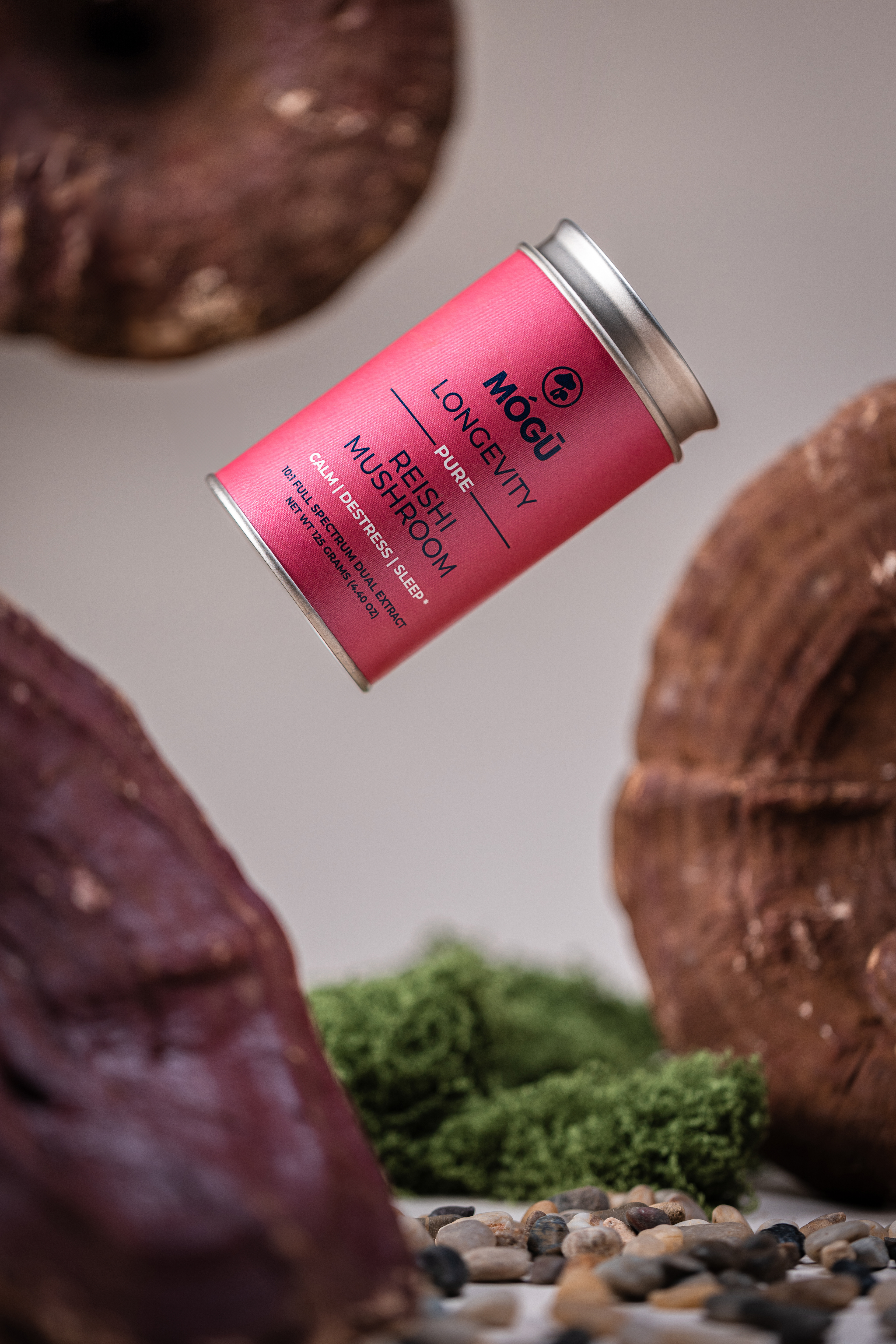Mogu mushroom supplements campaign 2026