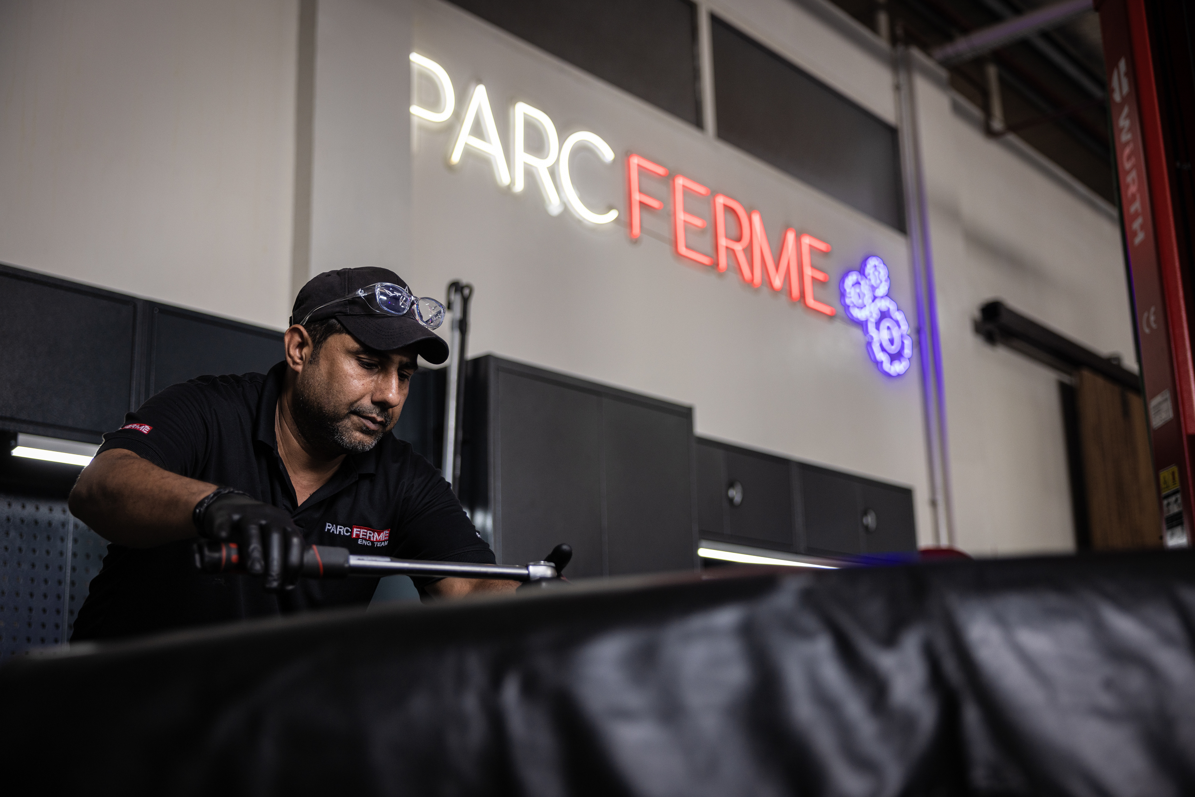 parc ferme garage and detailing facility social media campaign 2026