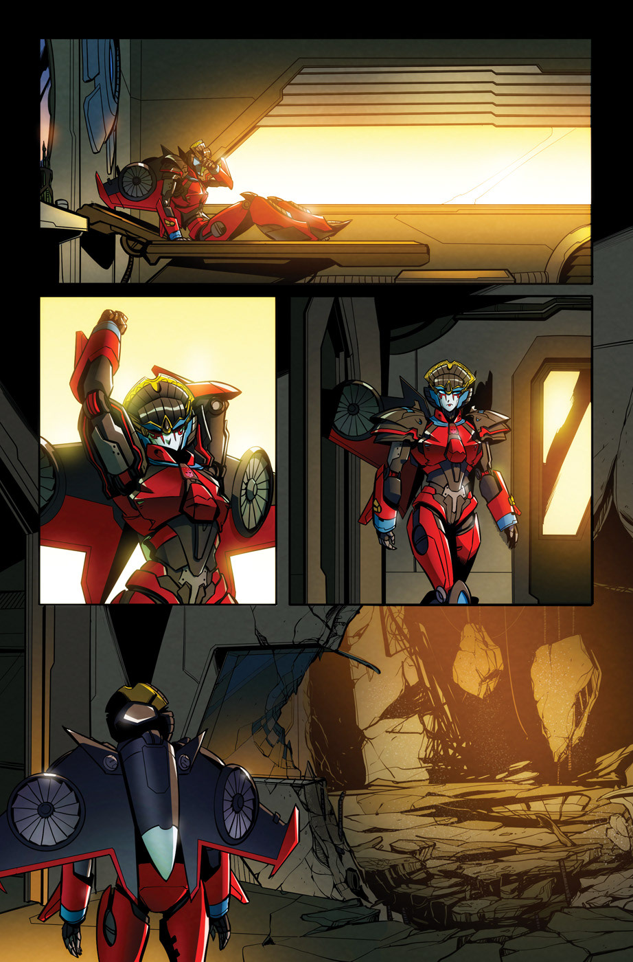 ©Hasbro/IDW Publishing (Pencils by: 	Sara Pitre-Durocher)