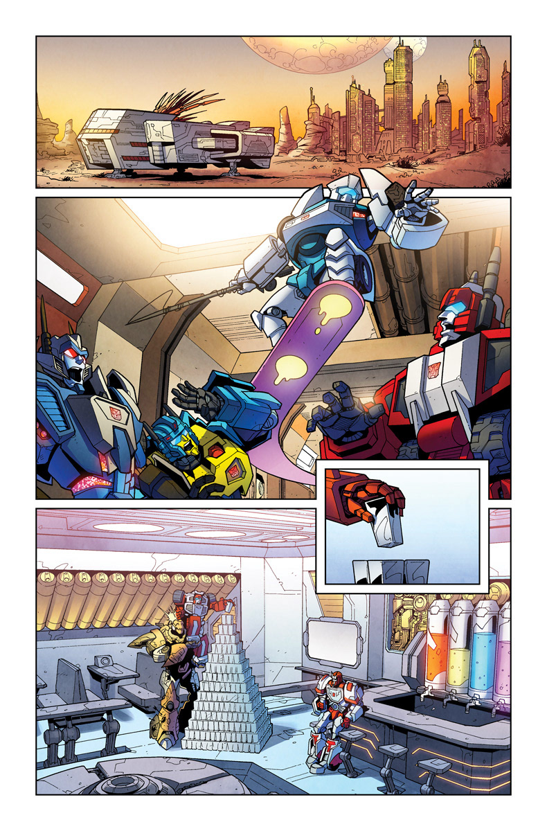 ©Hasbro/IDW Publishing (Pencils by: Brendan Cahill)