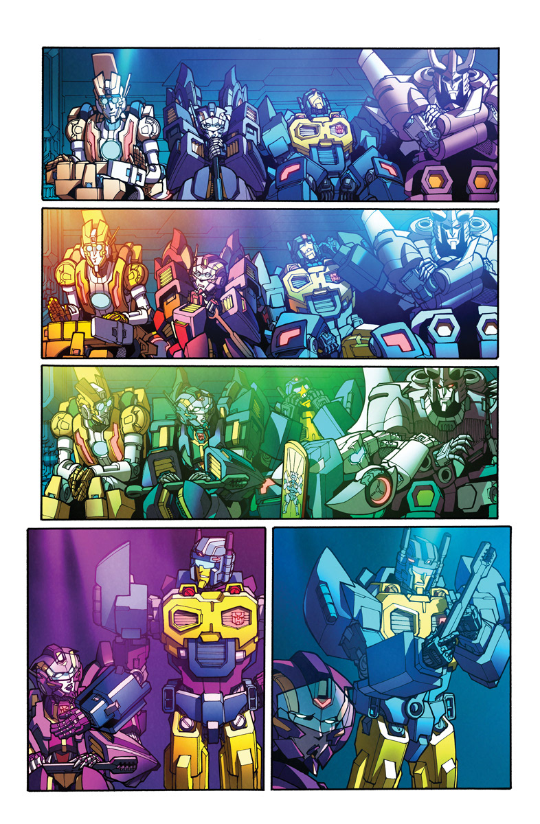 ©Hasbro/IDW Publishing (Pencils by: Alex Milne)