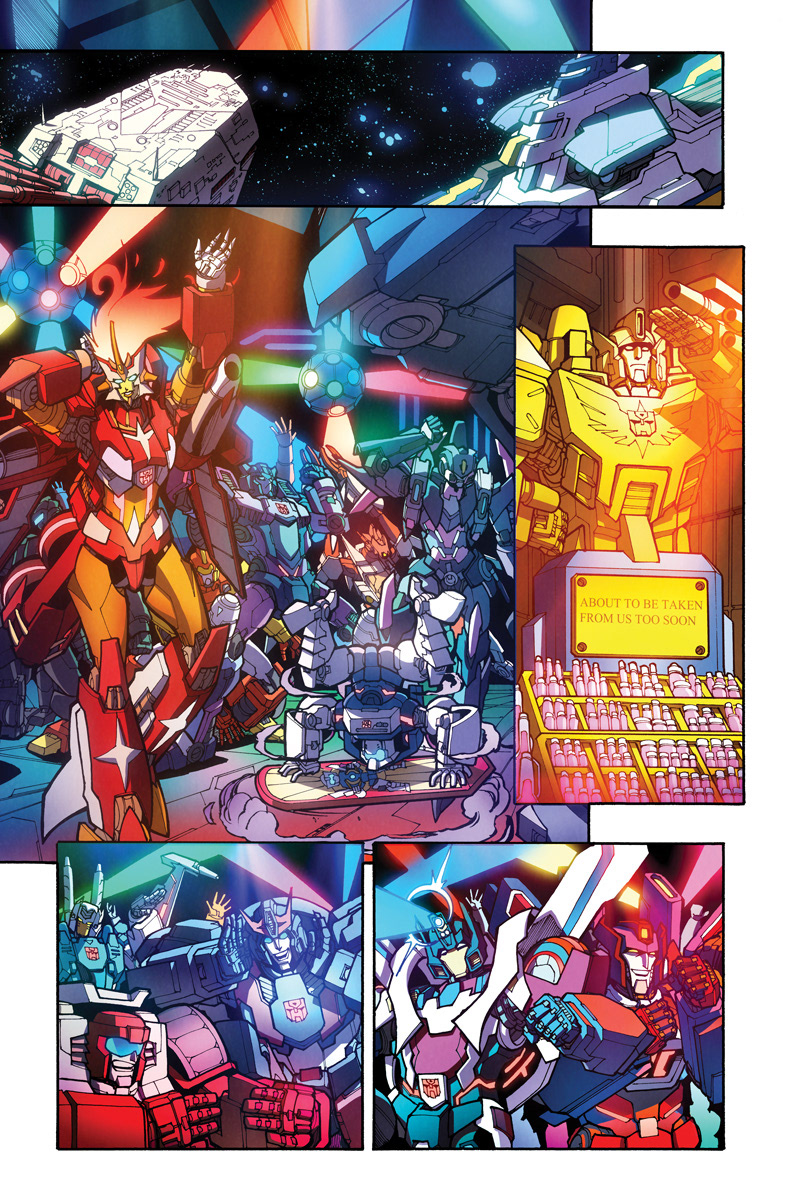 ©Hasbro/IDW Publishing (Pencils by: Alex Milne)