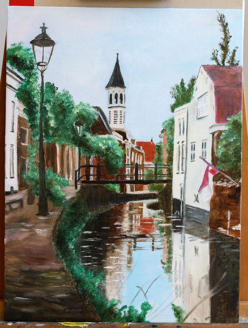 Olieverf op canvas (30x40)