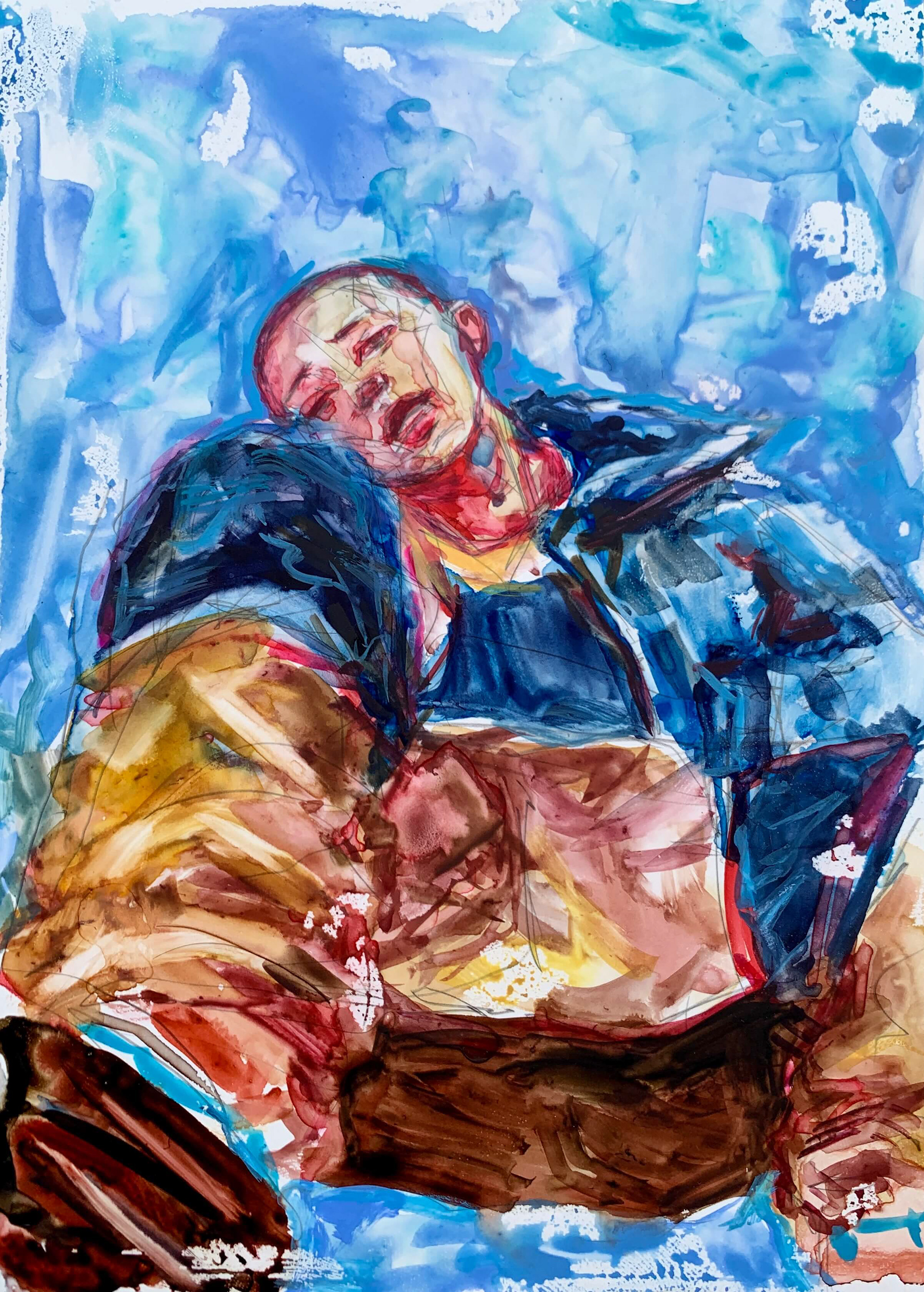 Yupo Paper Study 5x7"