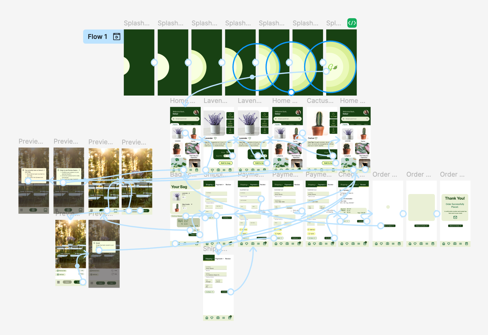 High-Fidelity Wireframe
