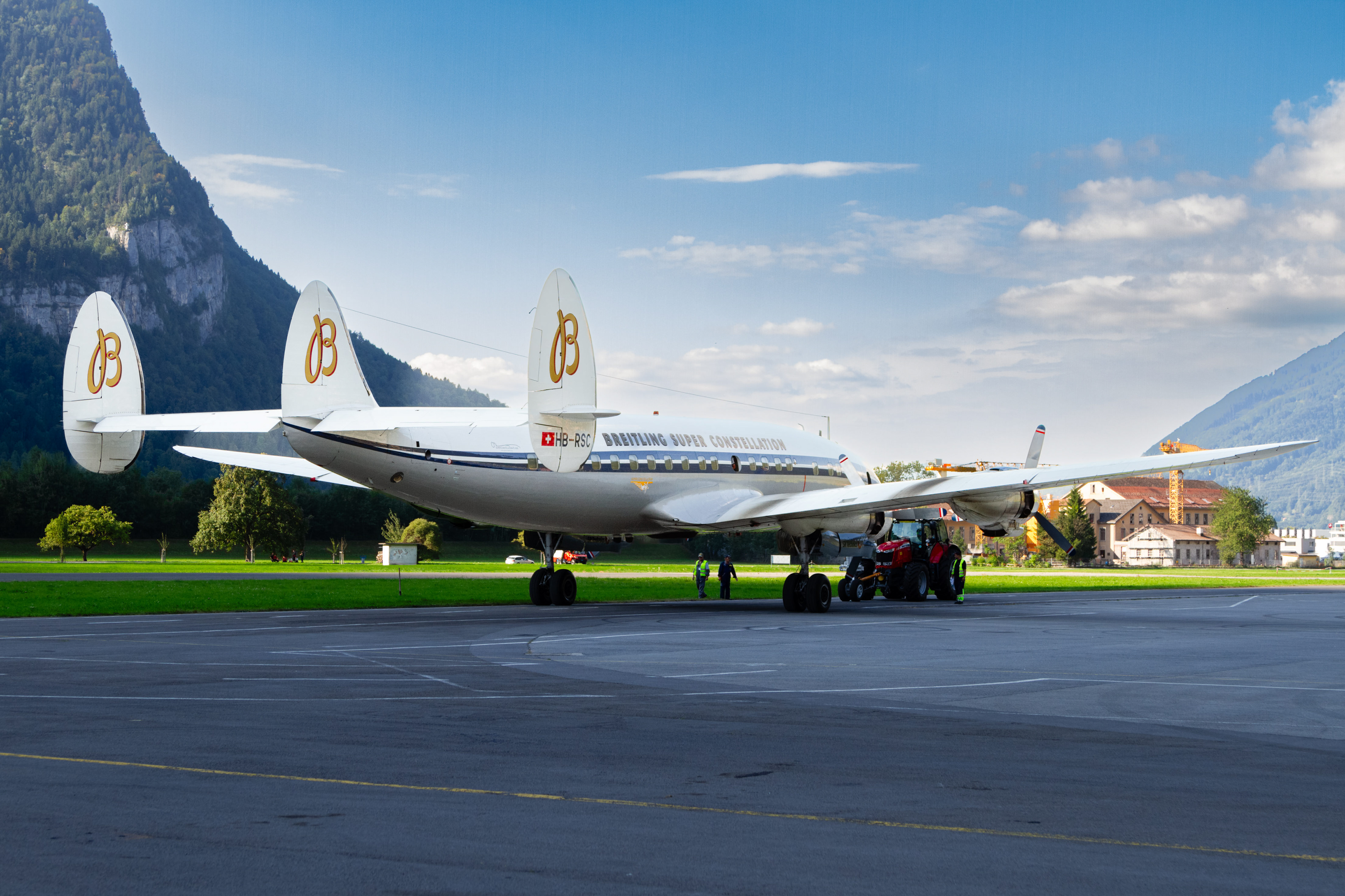 Lockheed Super Constellation HB-RSC (1955)