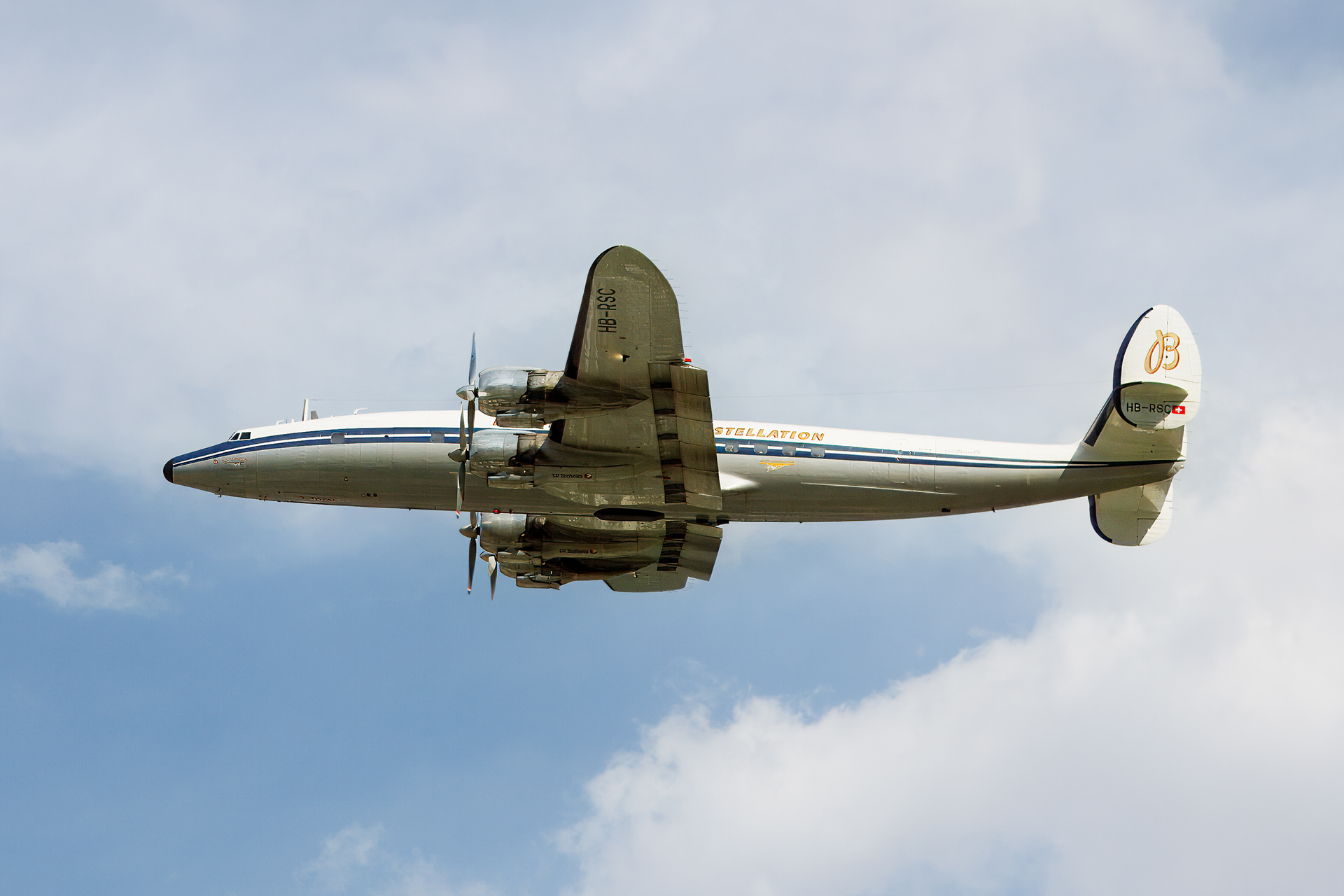 Lockheed Super Constellation HB-RSC (1955)