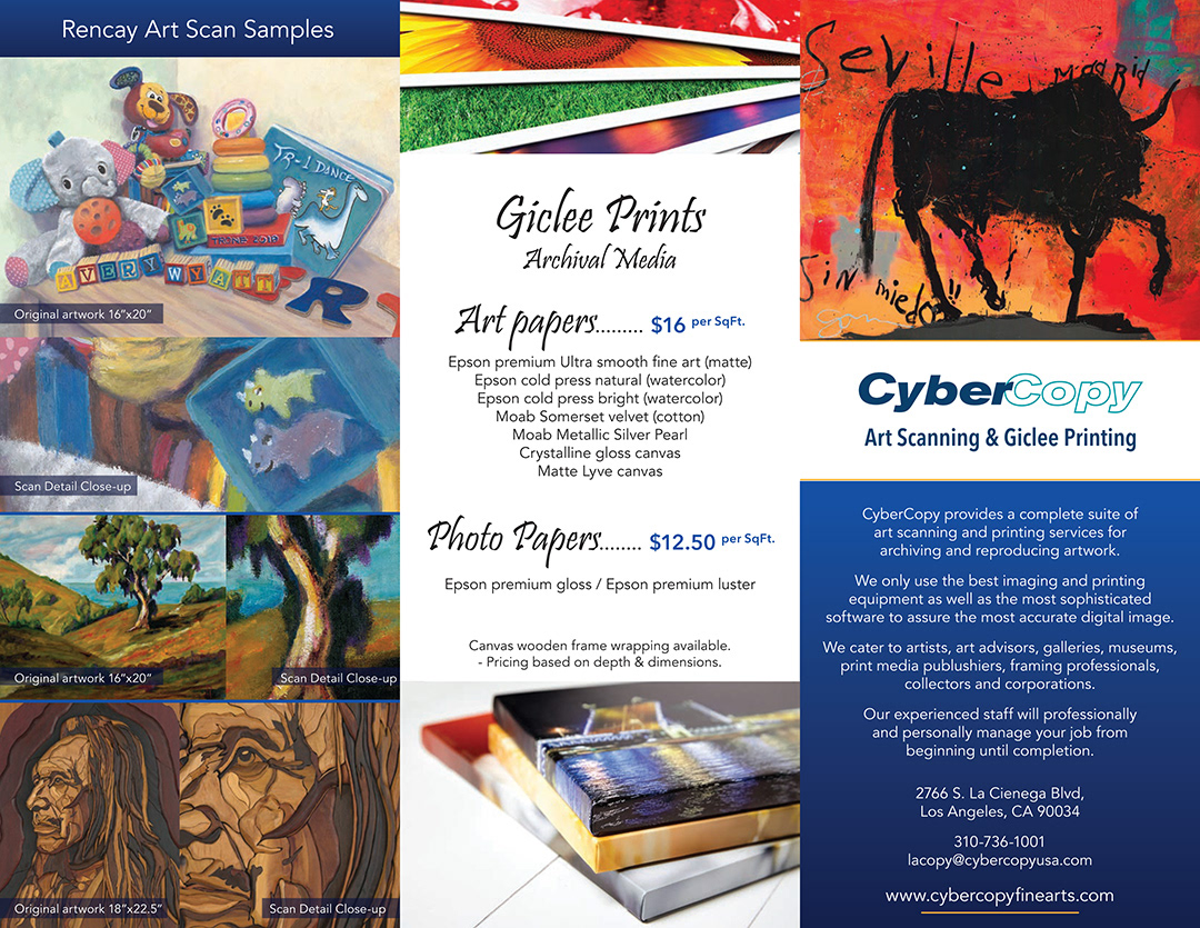 Art Scanning Services Brochure