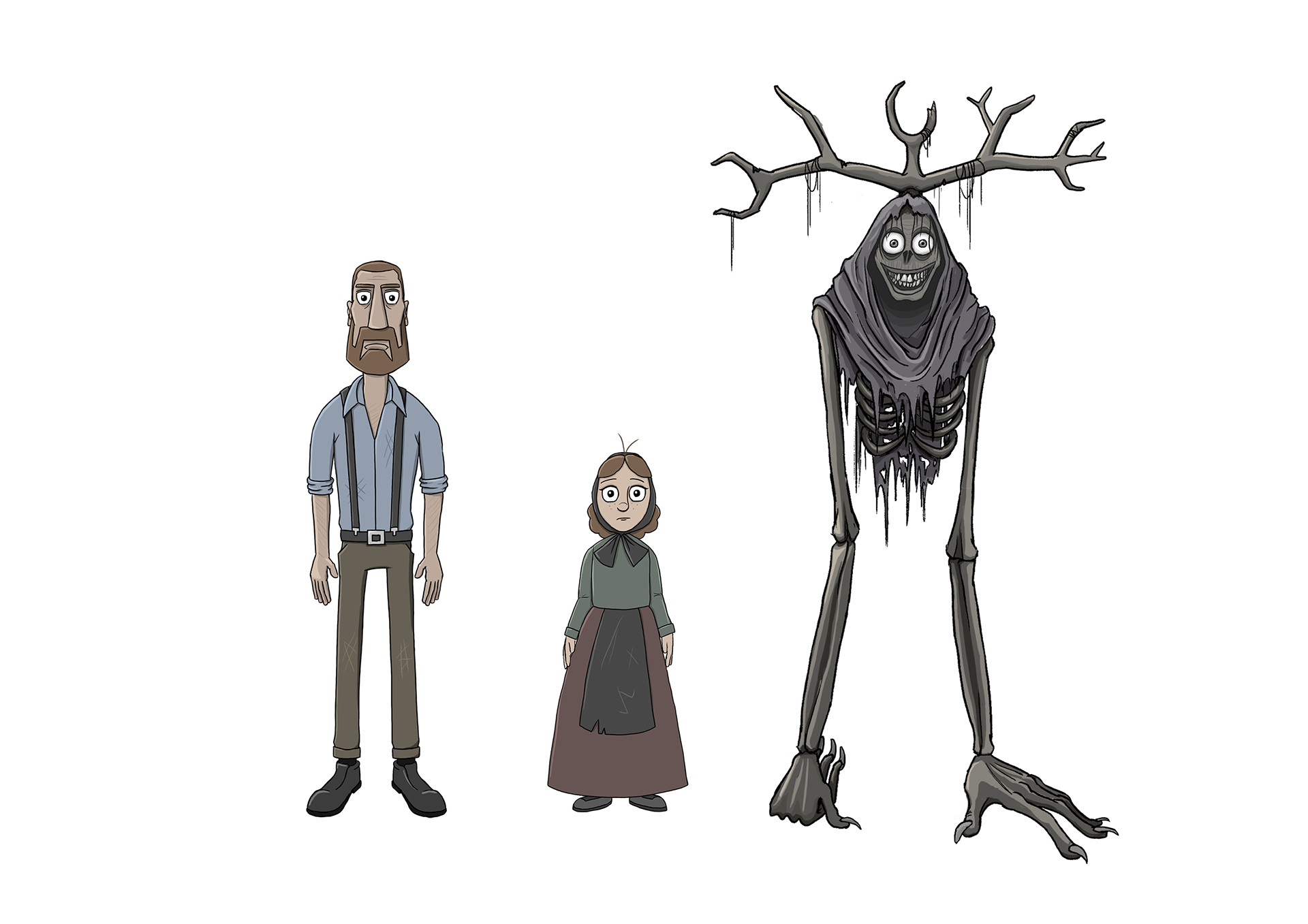 Character Lineup (from my final university film)