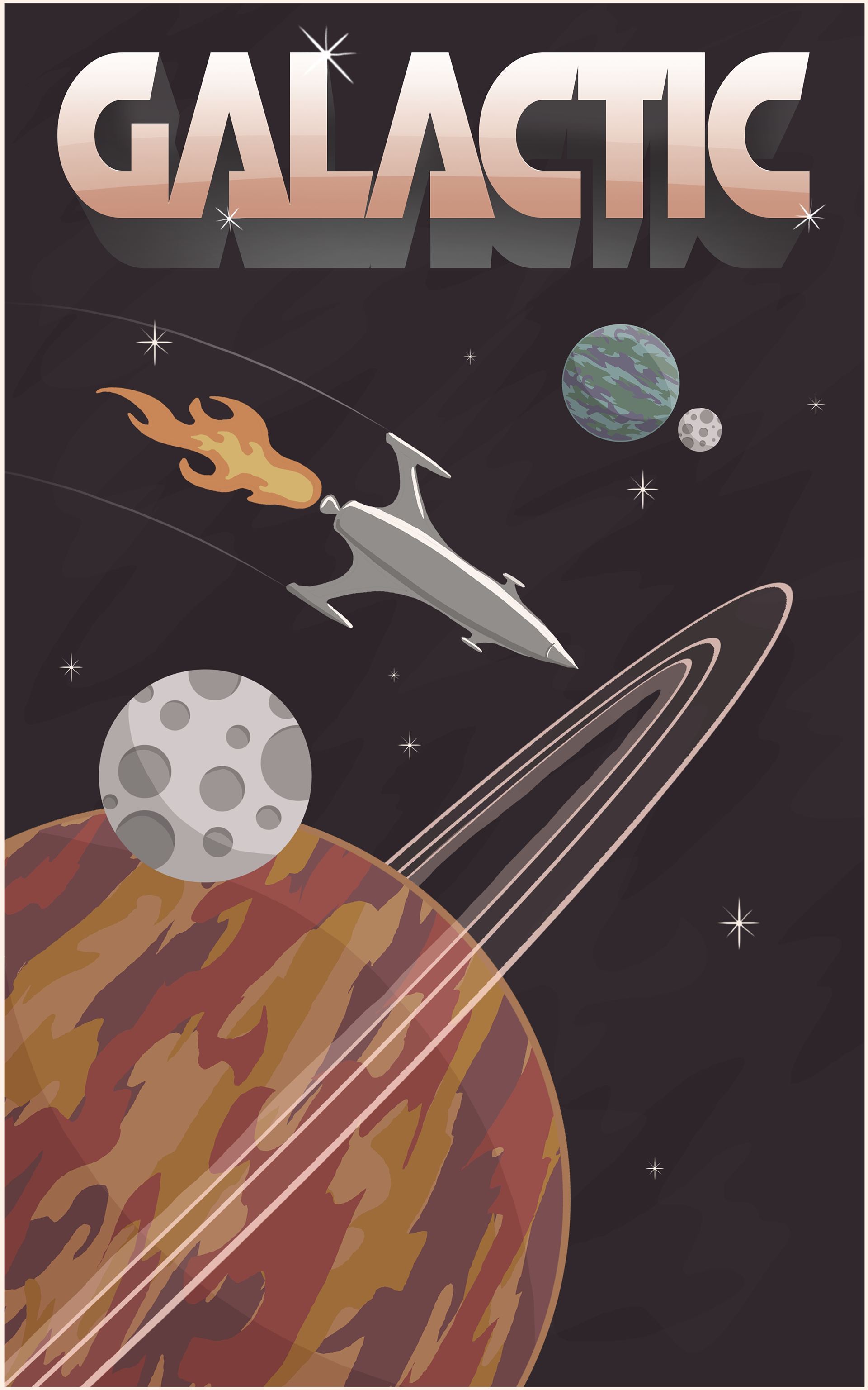 'Galactic' Poster Design