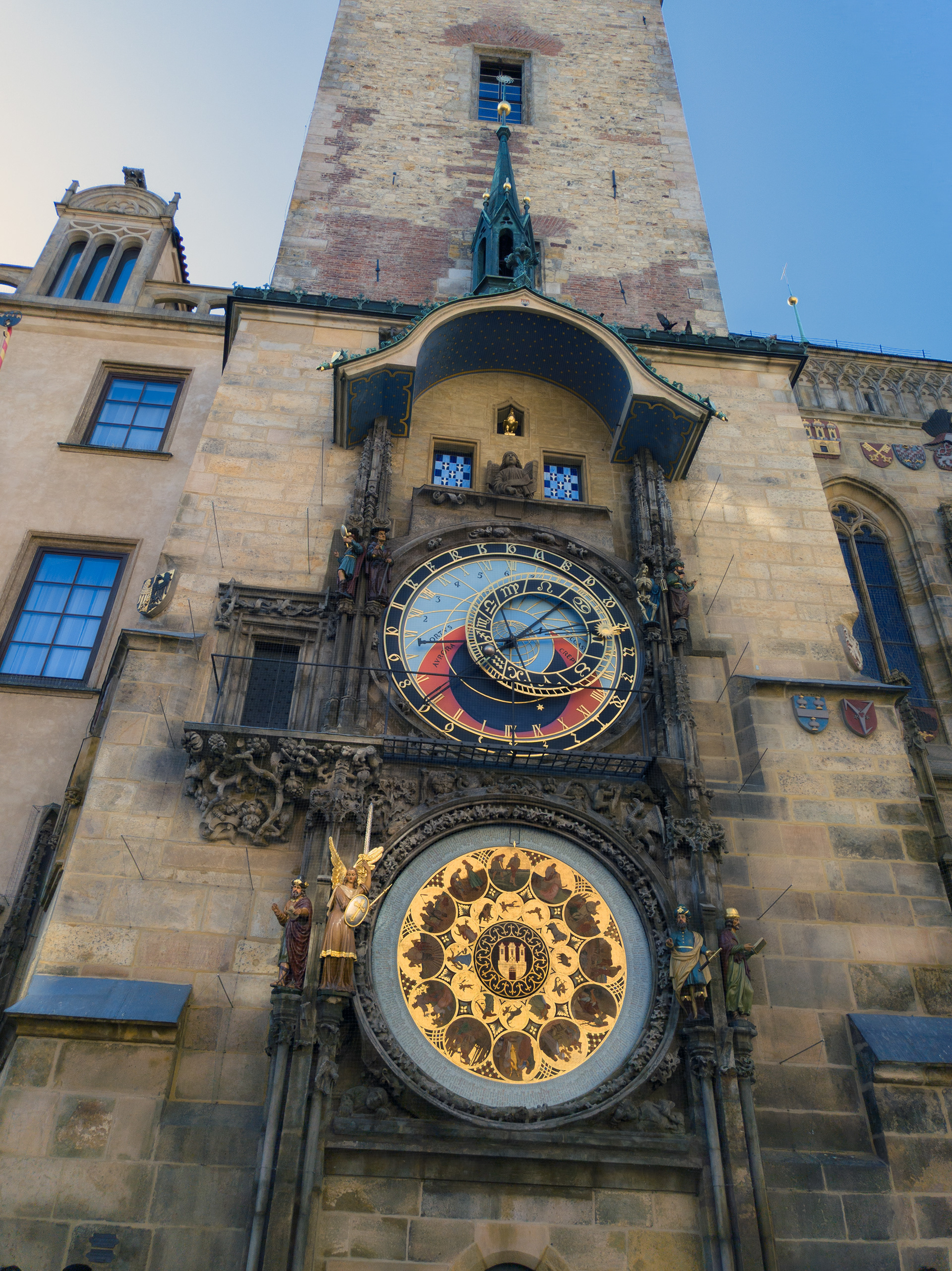Astronomical Clock Tower Closeup