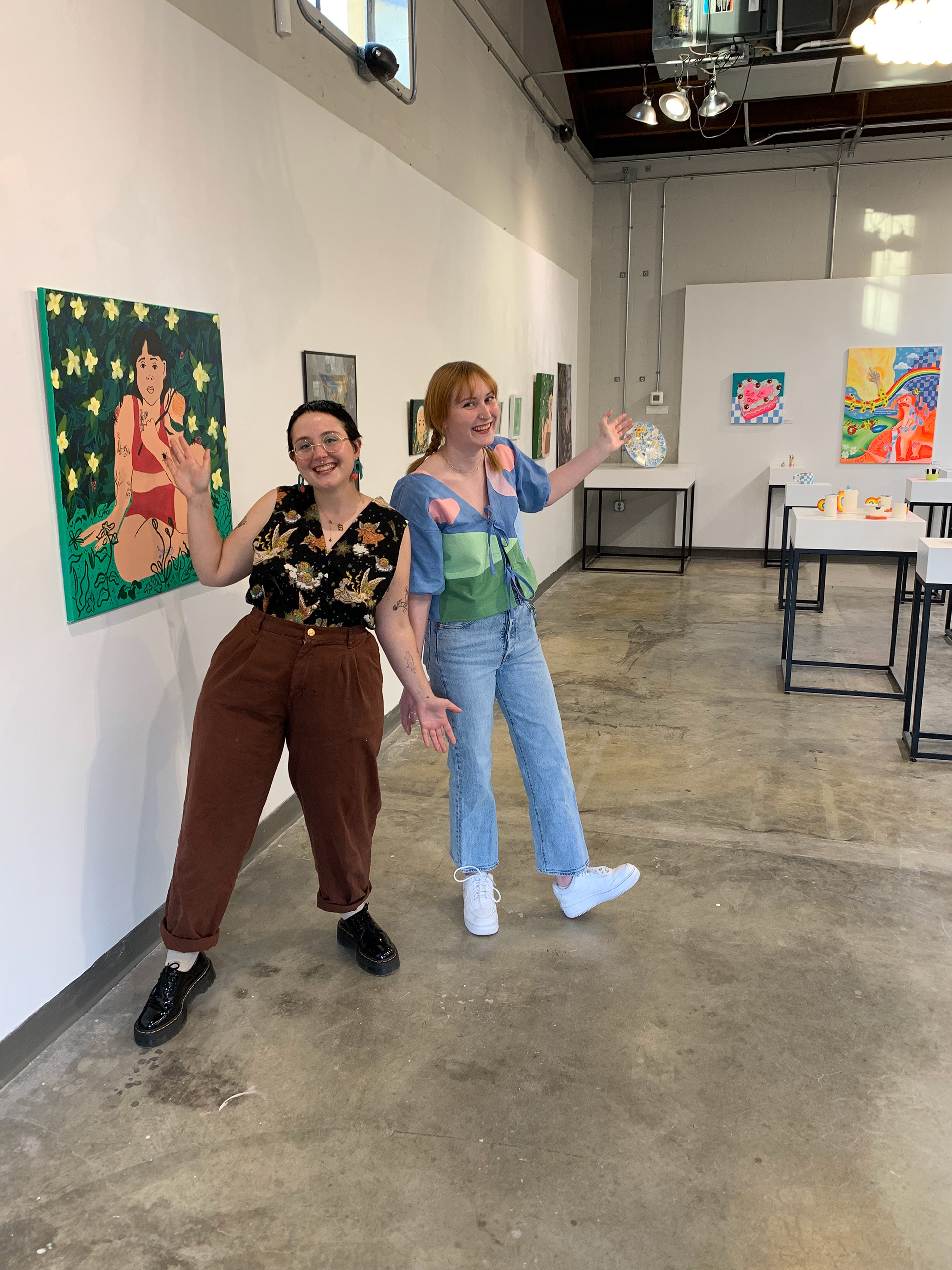 "Alphabet Soup" Show Opening with Emma Vieser at Mighty Mud Studios in Knoxville, TN