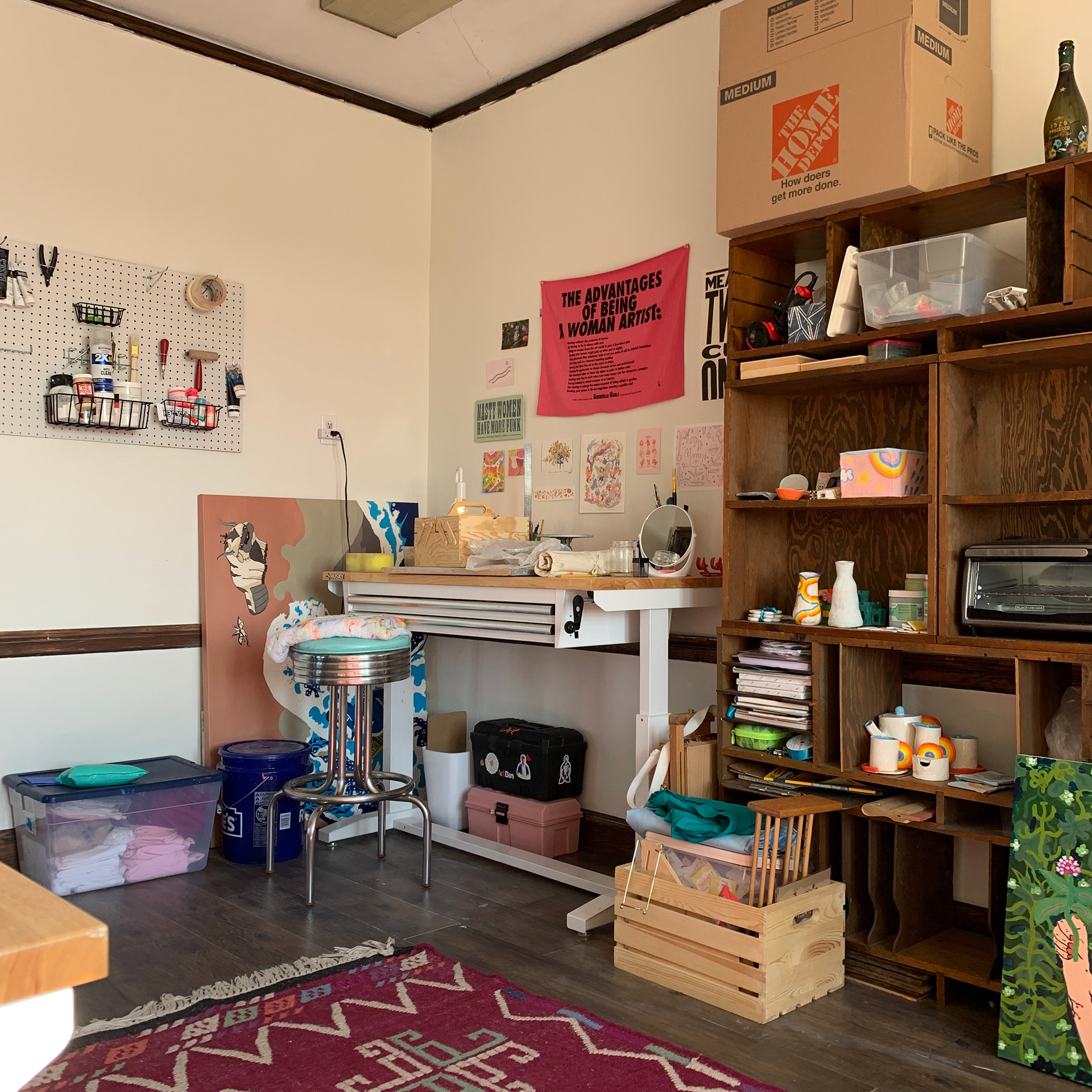 My studio in West Fifth