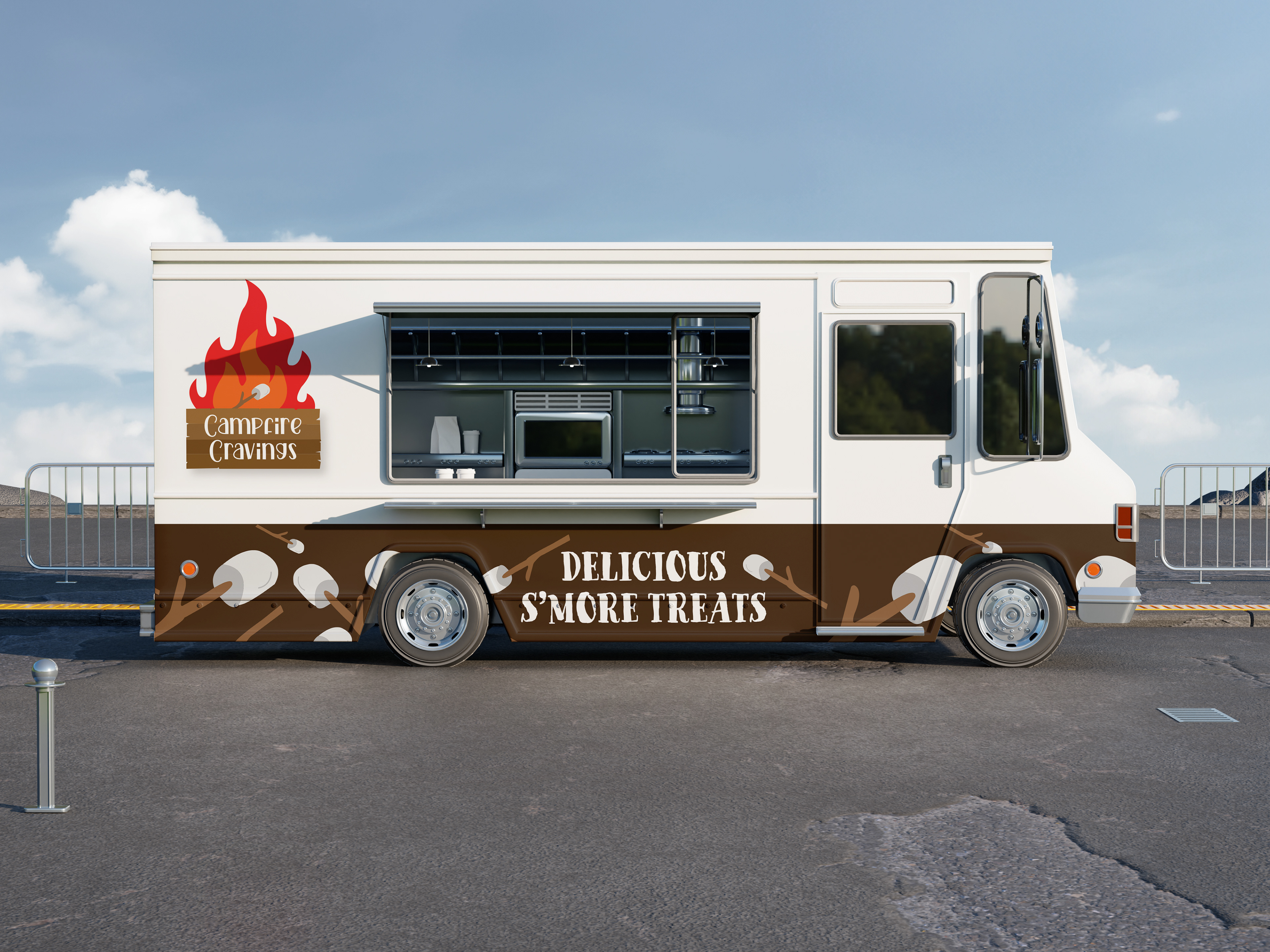 Food Truck Mockup