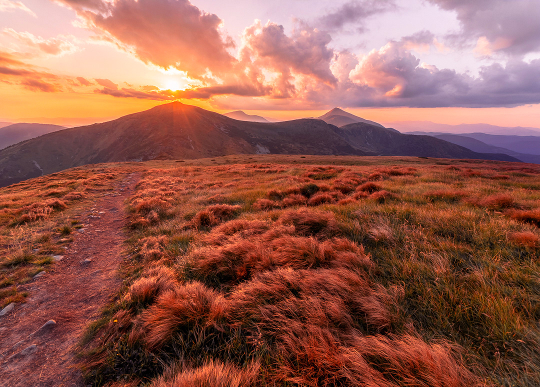Carpathian sunset 2018