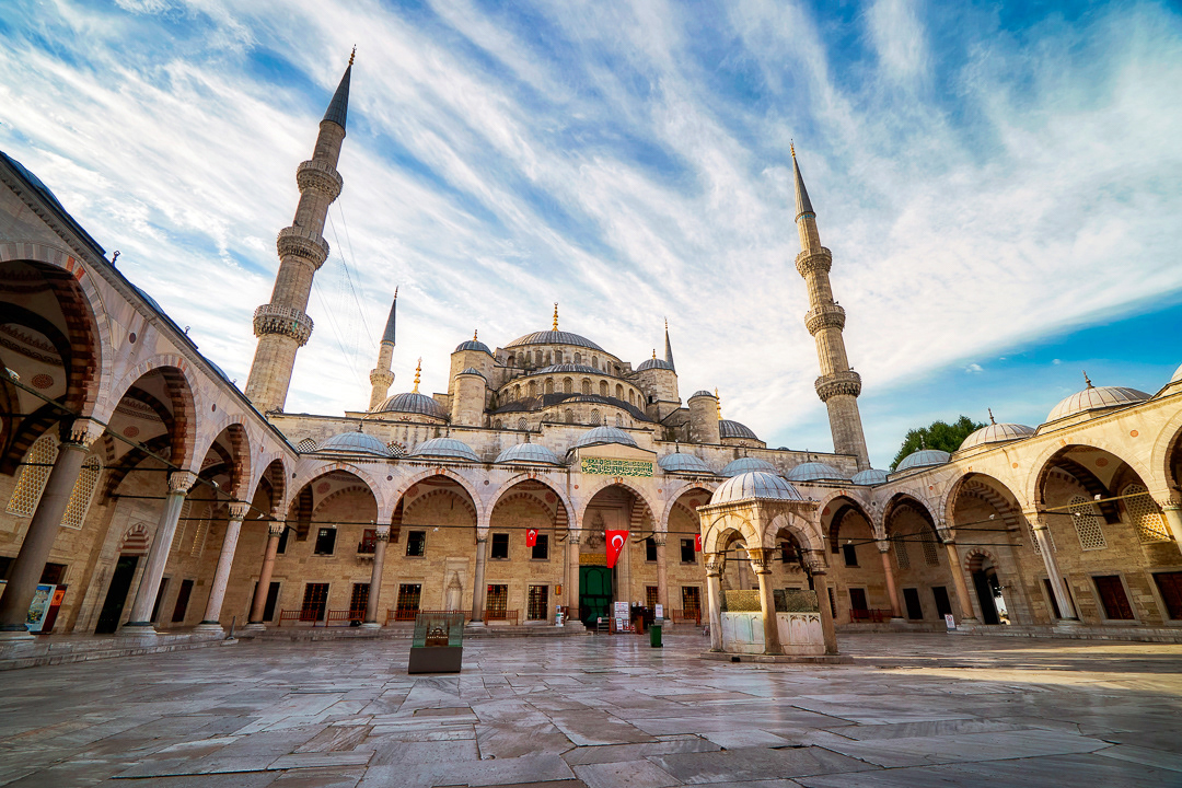 Clouds over Blue Mosque, Istanbul 2017