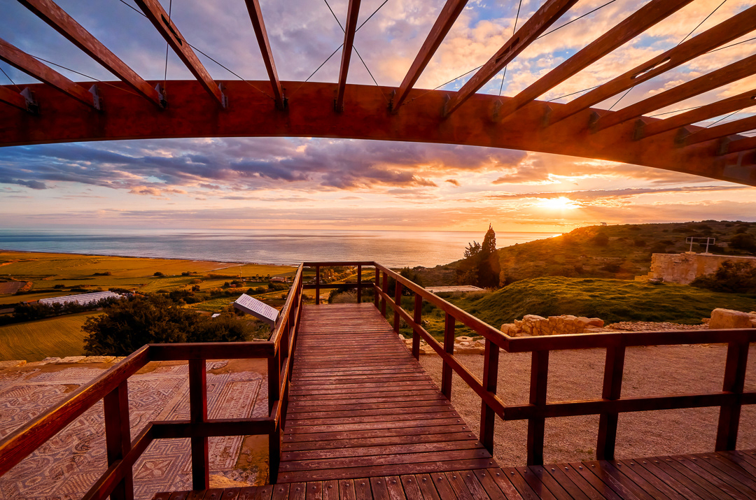 Sunset in Cyprus 2019