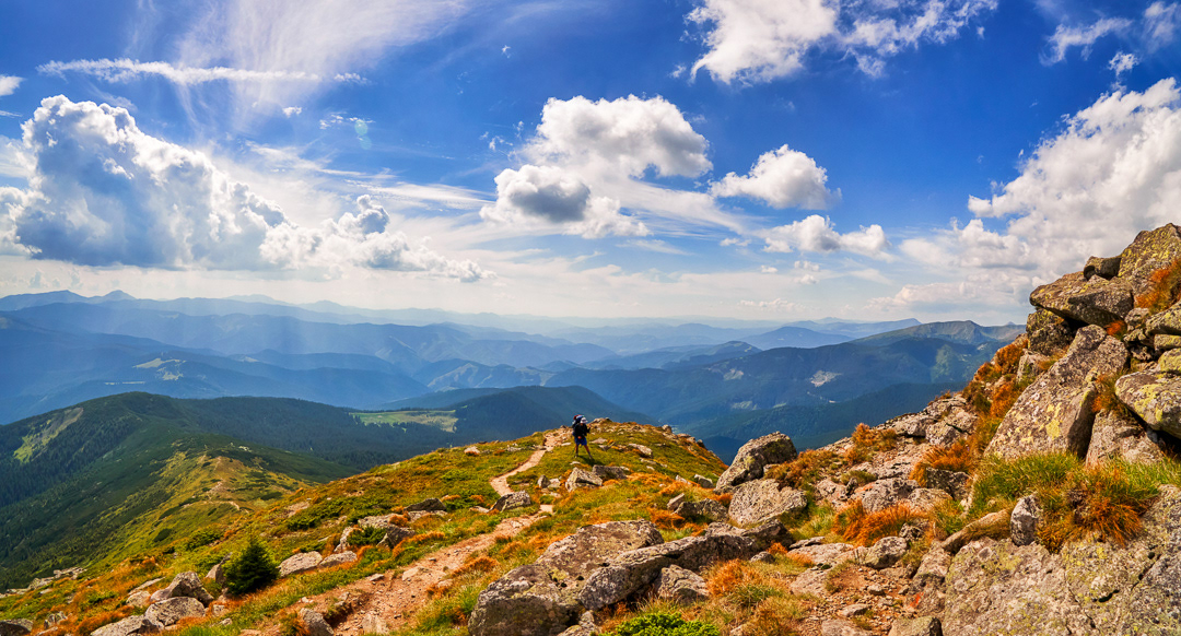 Somewhere in the Carpathian mountains 2018