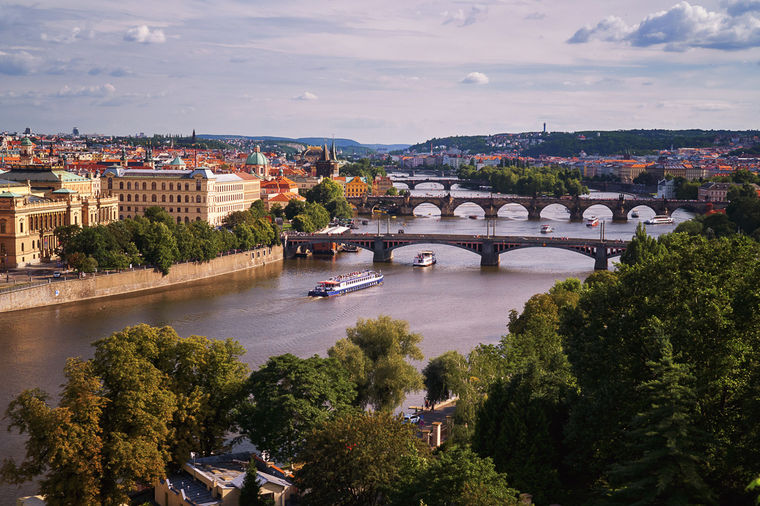 Prague bridges 2017