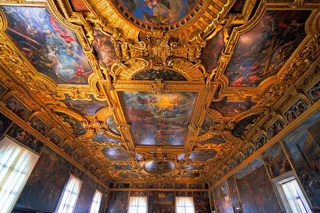 Amazing ceiling in Venice 2018