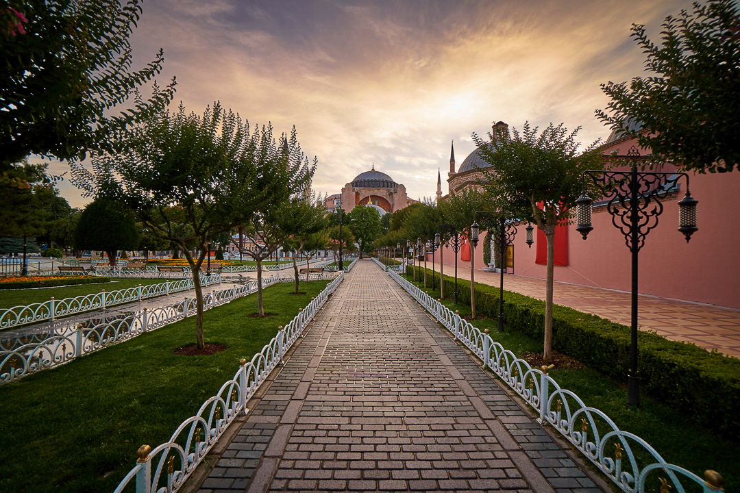 Path to Hagia Sophia 2017