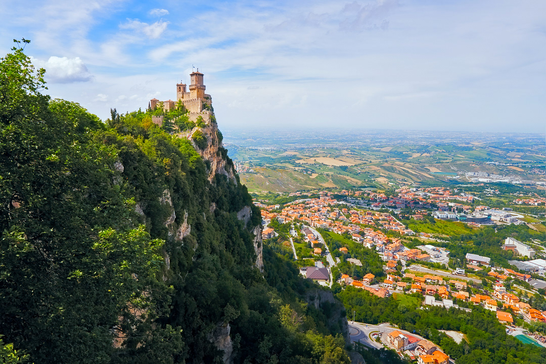 San Marino castle 2018