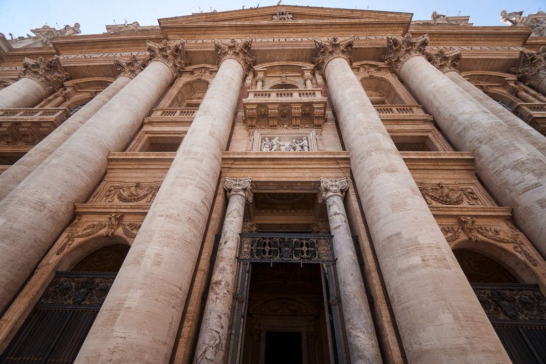 Basilica di San Pietro entrance 2017