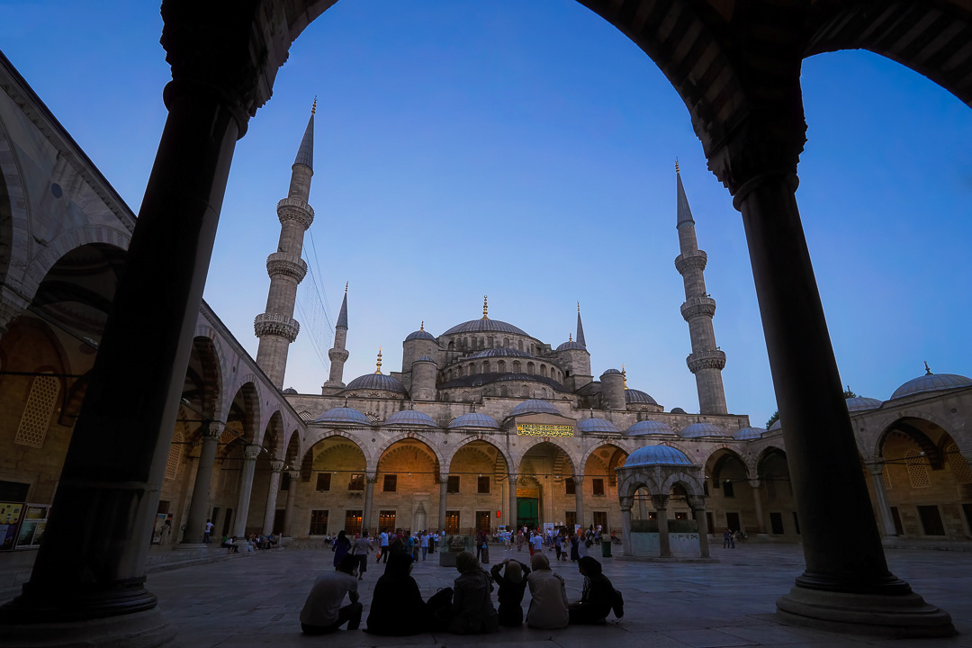 Blue Mosque dawn 2017