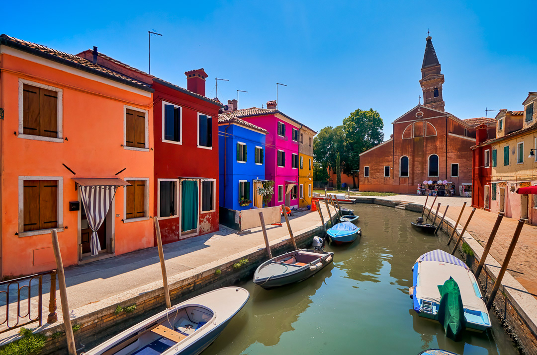 Colorful Burano island 2018