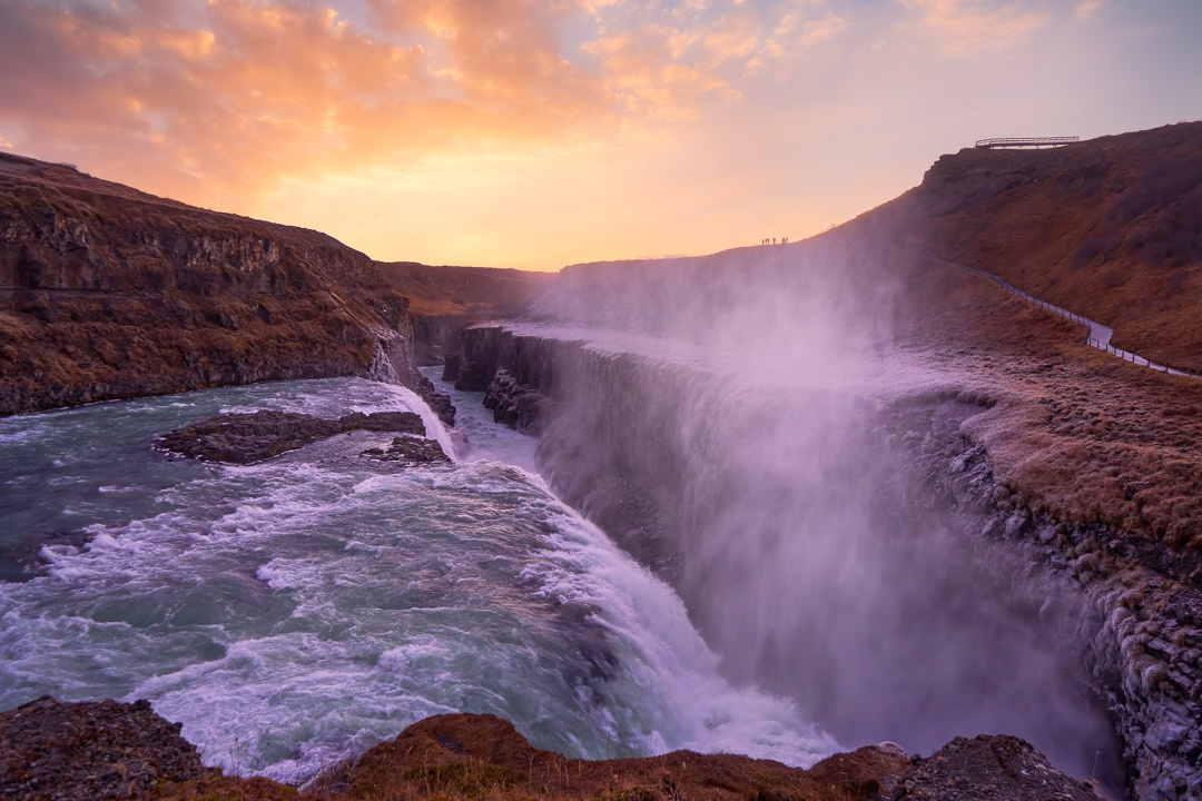 Gullfoss waterfall 2018